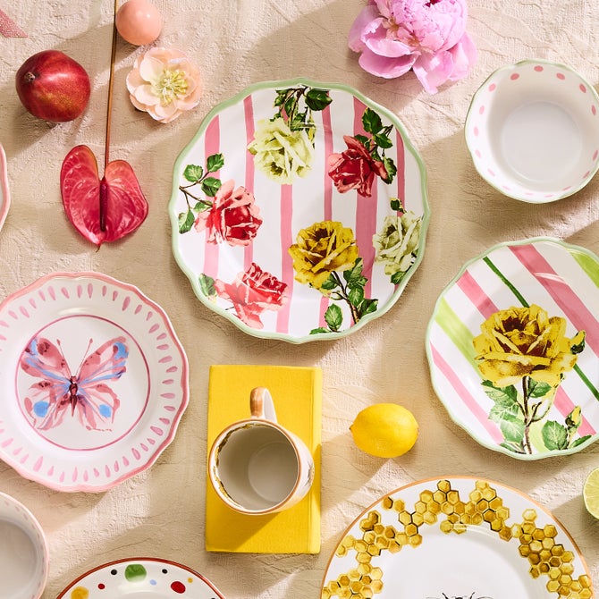 Garden Gala Dinner Plate image number 4