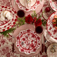 Cardinal Toile Dinnerware