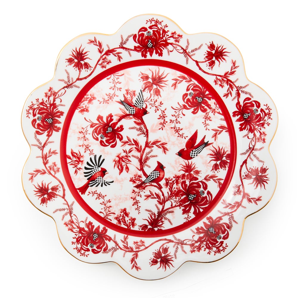 Cardinal Toile Dinnerware mackenzie-childs Panama imagen 1