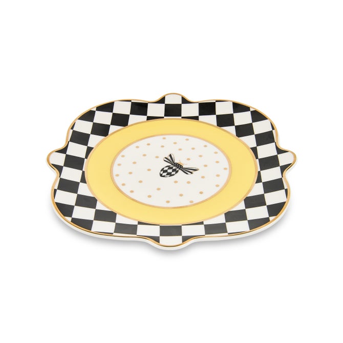 Bee Toile Salad Plate image number 1