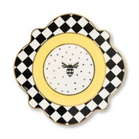 Bee Toile Salad Plate