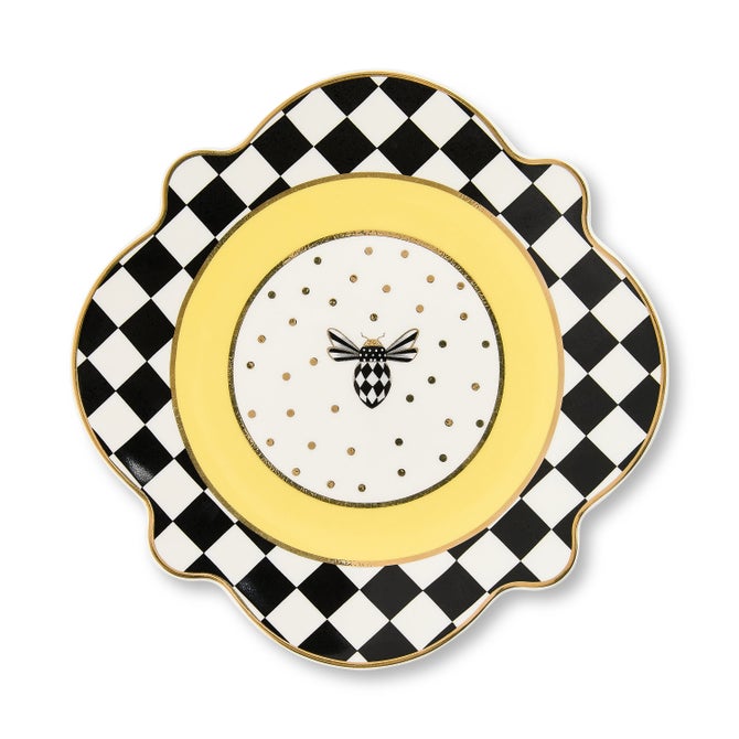 Bee Toile Salad Plate image number 0