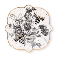 Bee Toile Bread & Butter Plate