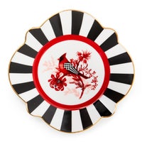 Cardinal Toile Bread & Butter Plate