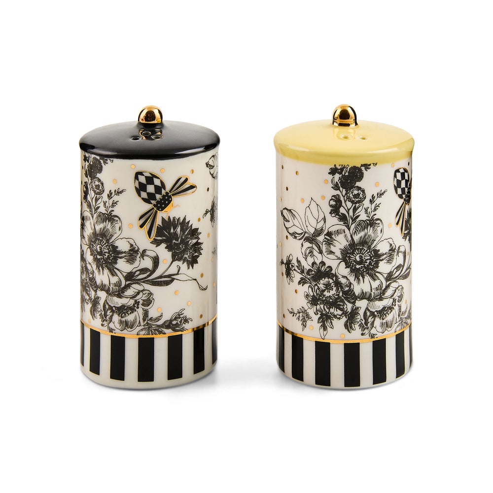 Bee Toile Salt & Pepper Set mackenzie-childs Panama imagen 1