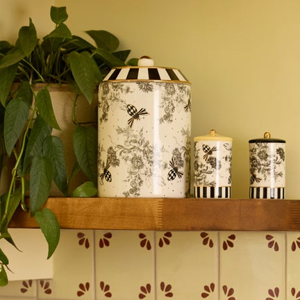 Bee Toile Canister