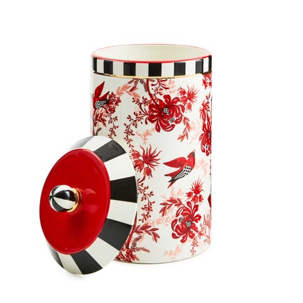 Cardinal Toile Canister