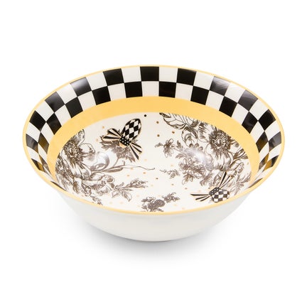 Bee Toile Bowl