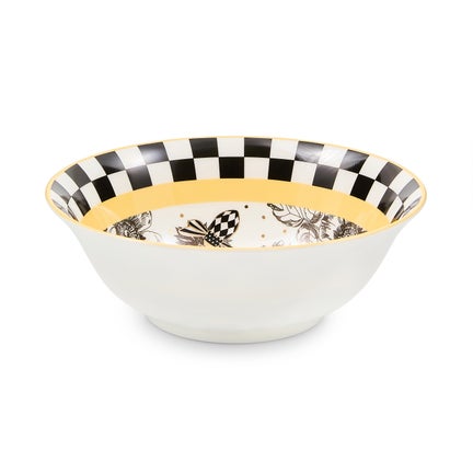 Bee Toile Bowl