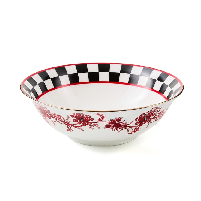 Cardinal Toile Bowl image number 0
