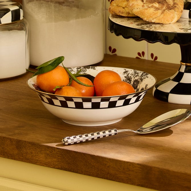 Bee Toile Serving Bowl image number 1