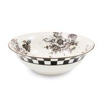 Bee Toile Serving Bowl