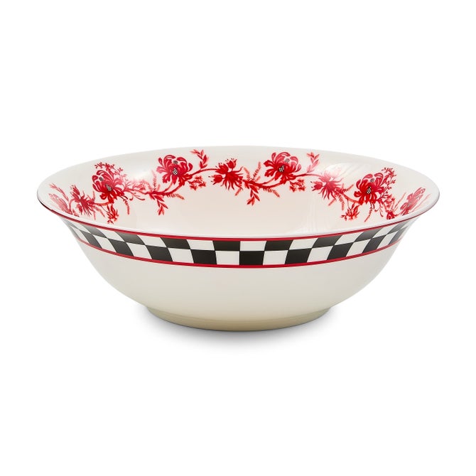 Cardinal Toile Serving Bowl image number 0