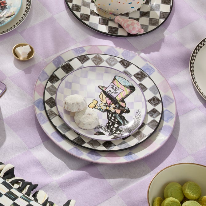 Wonderland Plates, Set of 4 image number 5
