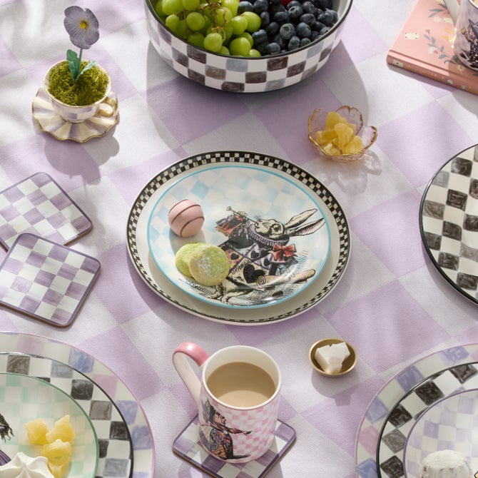 Wonderland Plates, Set of 4 image number 6