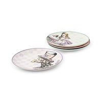 Wonderland Plates, Set of 4