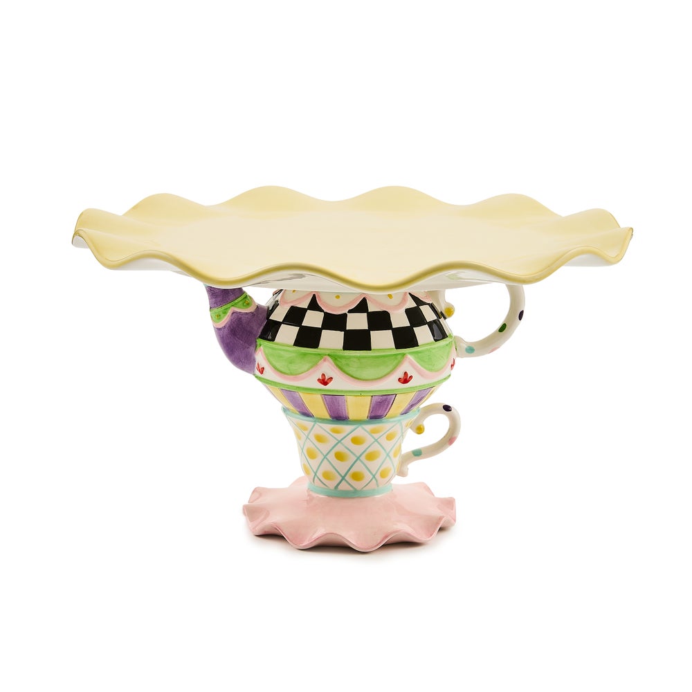 Wonderland Cake Stand mackenzie-childs Panama imagen 1