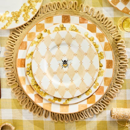 Queen Bee Salad Plate