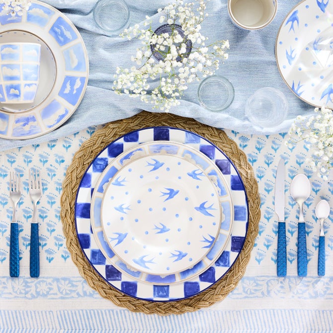 Cloud Watching Salad Plate image number 2