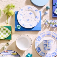 Cloud Watching Salad Plate