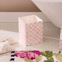 Rosy Check Capiz Bath Collection