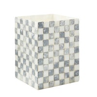 Sterling Check Capiz Bath Collection