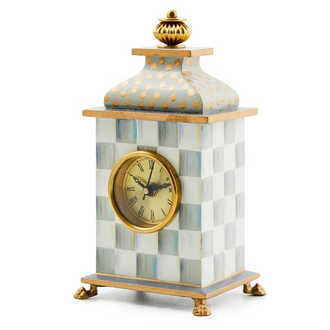Sterling Check Desk Clock image number 1