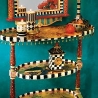 Courtly Check Desk Clock