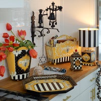 Courtly Check Desk Clock