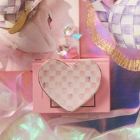 Rosy Heart Trinket Dishes, Set of 2