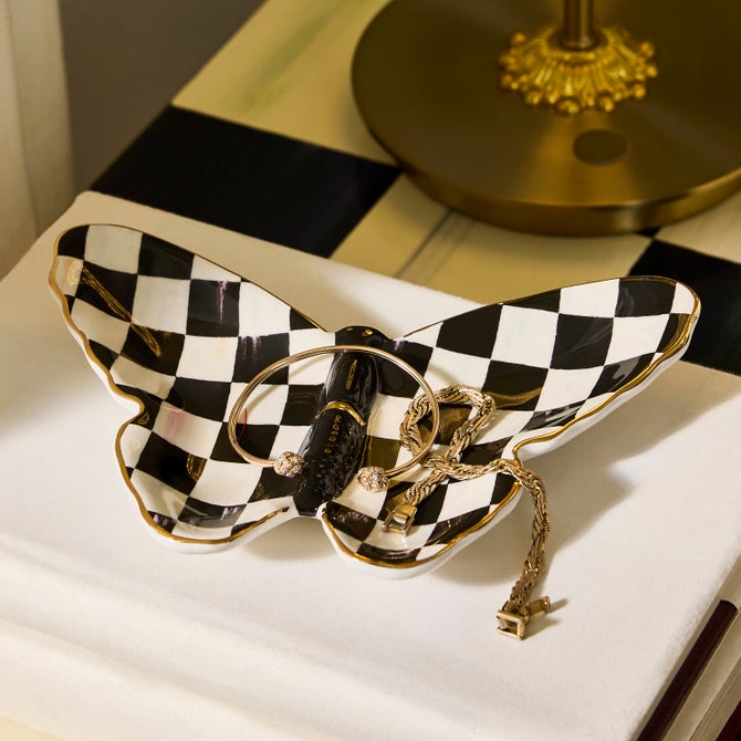 Courtly Butterfly Trinket Dishes, Set of 2 image number 2