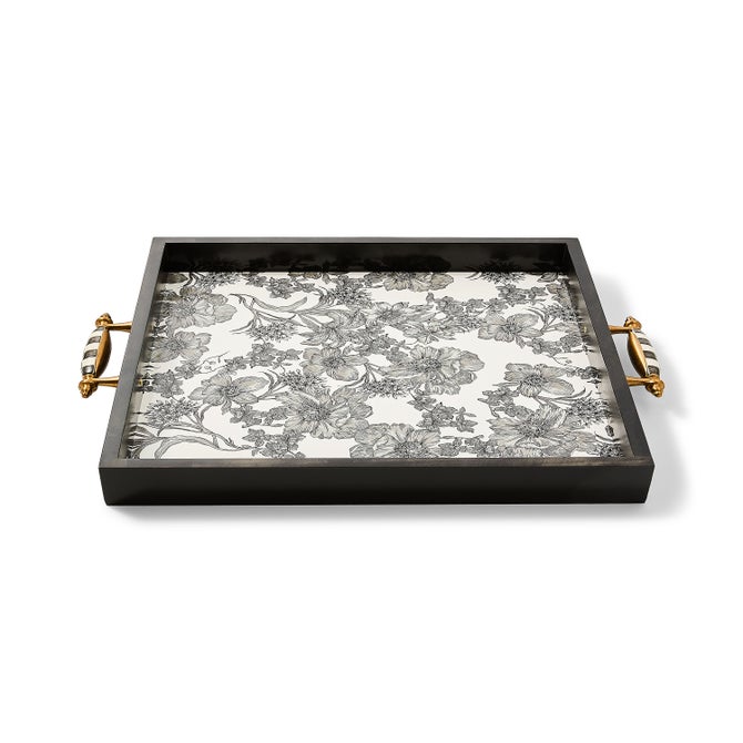 Courtly English Garden Serving Tray image number 0