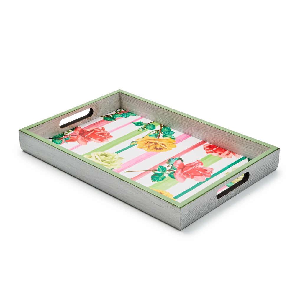 Queen Bee Tray - Garden Gala mackenzie-childs Panama imagen 1