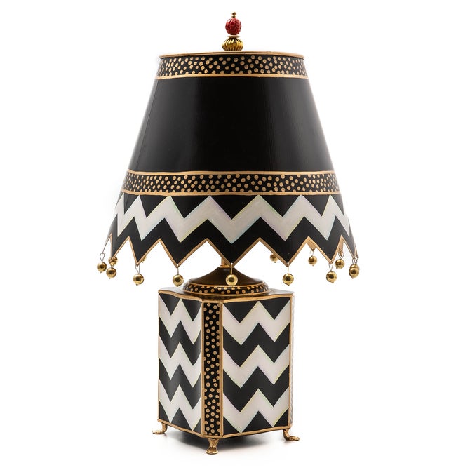 Courtly Zig Zag Table Lamp image number 0