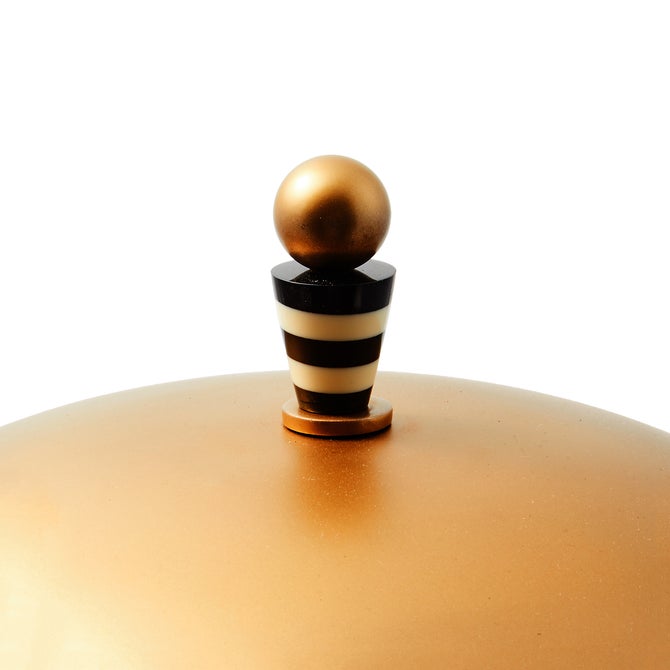 Flatiron Leather Stripe Table Lamp image number 3