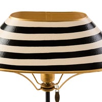 Black and White Library Lamp
