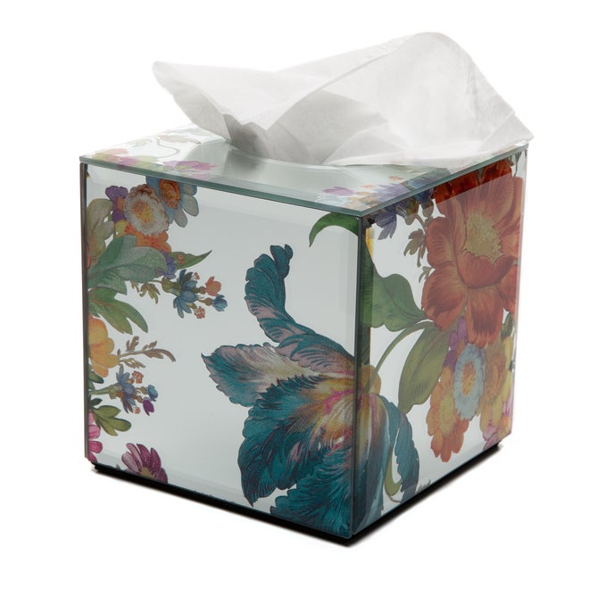 Flower Market Reflections Boutique Tissue Box Cover image number 3