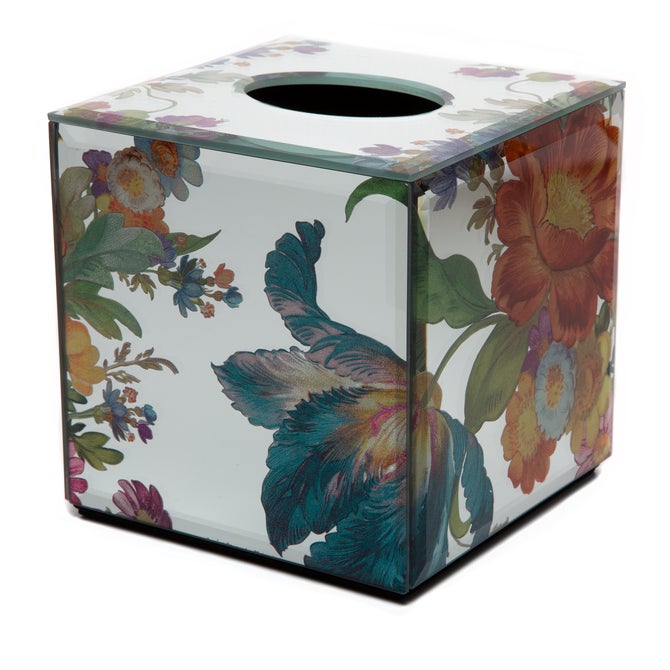Flower Market Reflections Boutique Tissue Box Cover image number 0