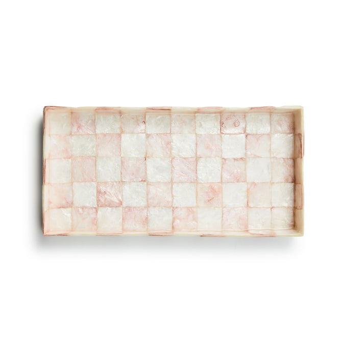 Rosy Check Capiz Bath Collection image number 5