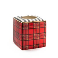 Tartan Red Boutique Tissue Box Cover
