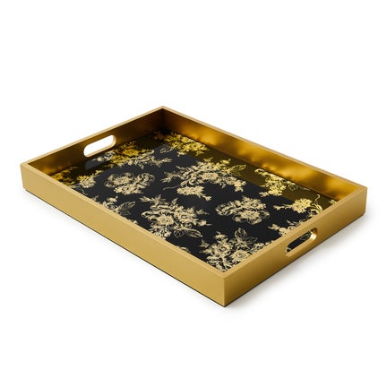 Twilight Toile Tray