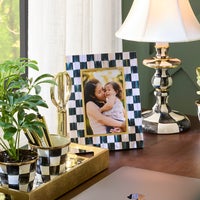 Courtly Check Lacquer Frame