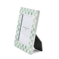 Sterling Check Lacquer 5" x 7" Frame