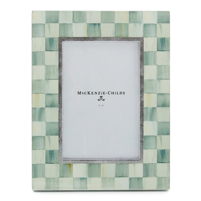 Sterling Check Lacquer 4" x 6" Frame image number 0