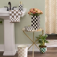 Courtly Check Capiz Scalloped Box