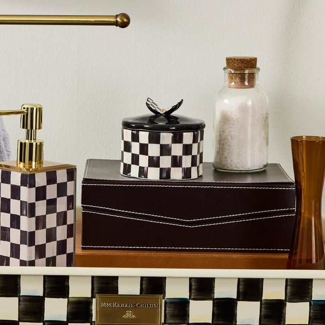 Courtly Check Butterfly Trinket Box image number 5