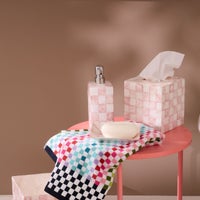Rosy Check Capiz Bath Collection