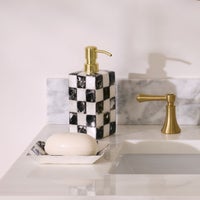 Courtly Check Capiz Bath Collection