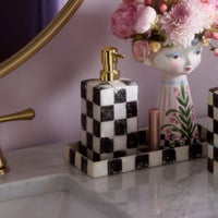 Courtly Check Capiz Bath Collection