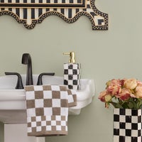 Courtly Check Capiz Bath Collection